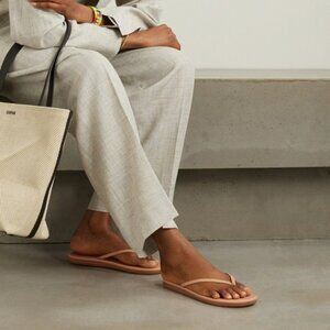 Ancient Greek Saionara Leather  Flip Flops